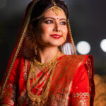 Reception Banarasi Saree for Bengali Wedding