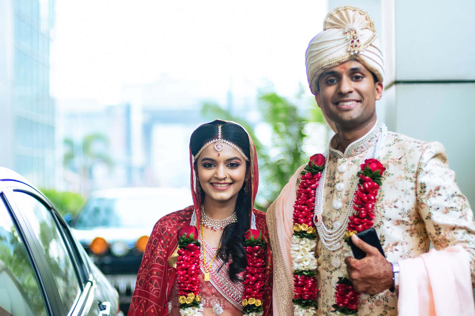 Rose Varmala Designs For  Wedding